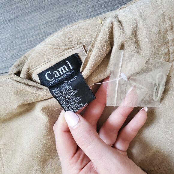 Vintage Penny Lane Coat Women's Large Long Leather Fur Boho Classic 90s Y2K - Picture 5 of 16